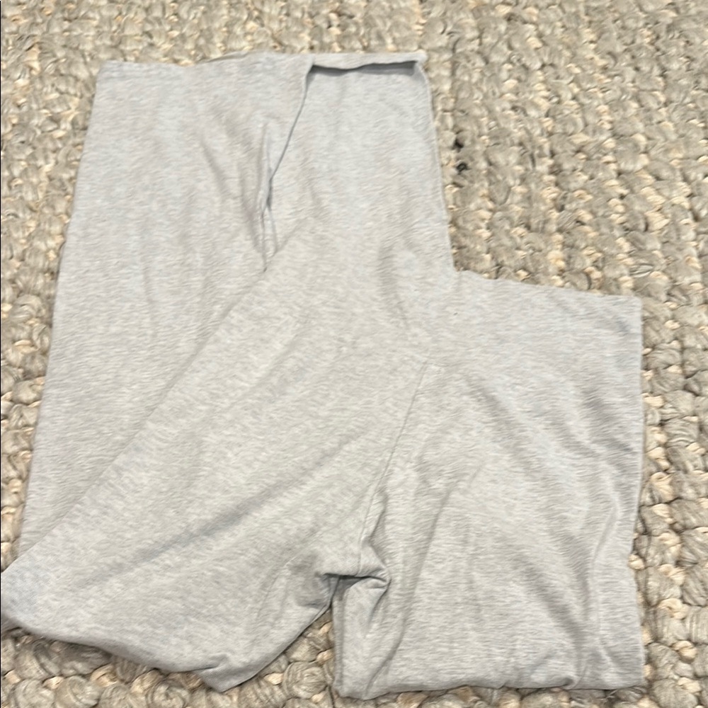 Brandy Melville Light Grey Flare Pant